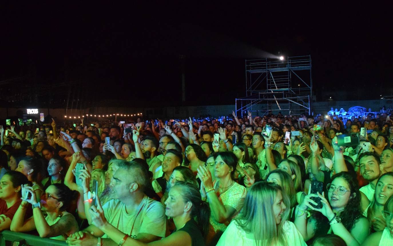 Asistentes durante el concierto