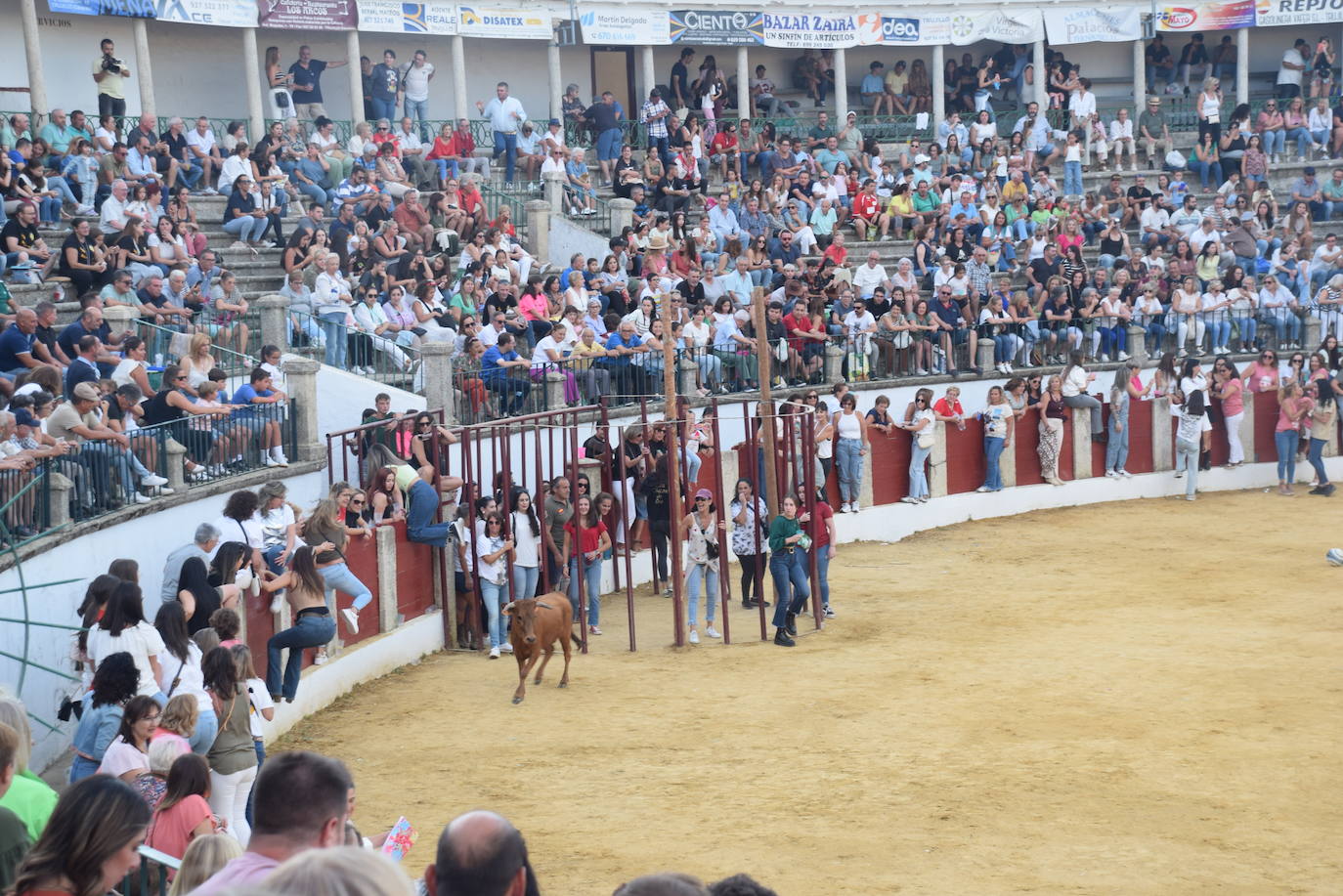 Gran ambiente en el día de la capea de las mujeres