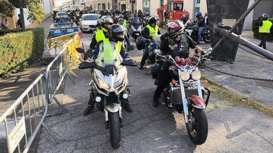 Satisfacción y gran participación en la ruta motera 'Ciudad de Trujillo'