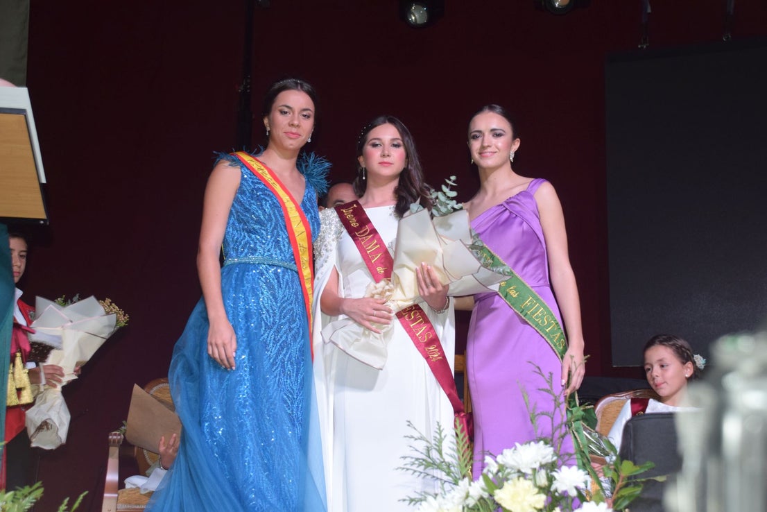 Proclamación de reinas y damas de las fiestas de Huertas de Ánimas