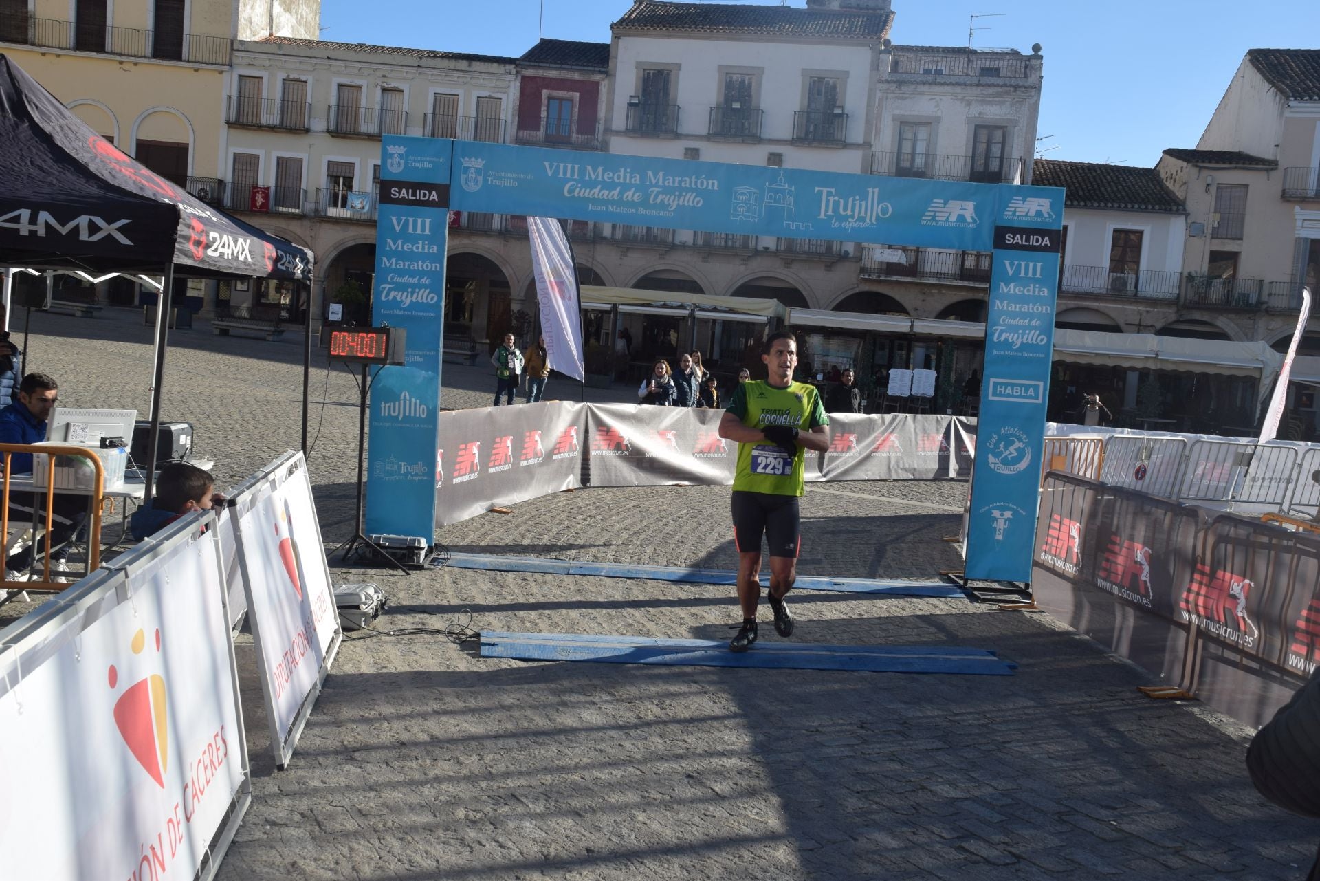 La Media Maratón Ciudad de Trujillo, con 103 corredores