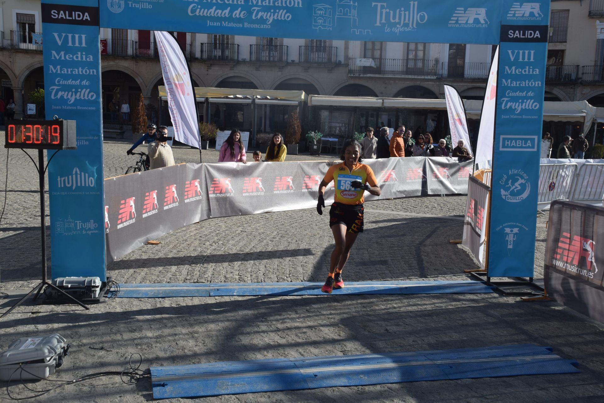 La Media Maratón Ciudad de Trujillo, con 103 corredores
