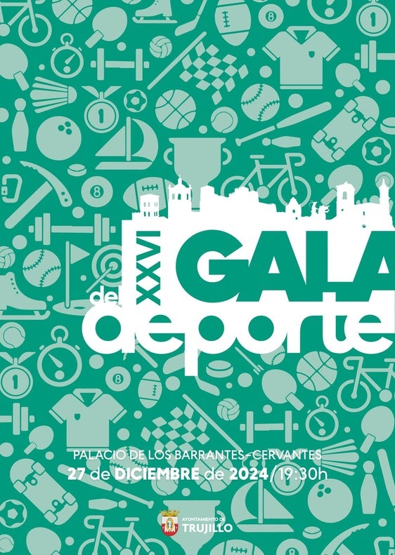 La Gala del Deporte tendrá lugar este viernes en el Barrantes Cervantes