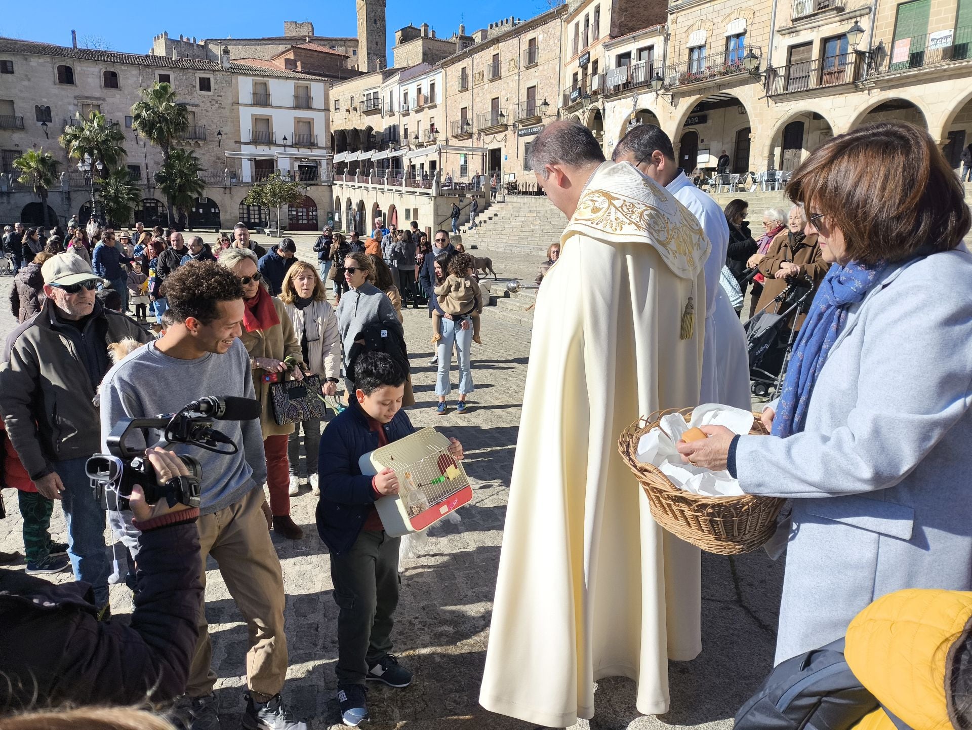 Las mascotas bendecidas por San Antón