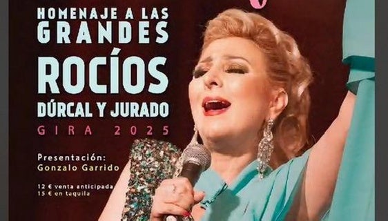 Pilar Boyero ofrecerá hoy un homenaje a Rocío Jurado y Rocío Dúrcal en el teatro