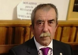 Andrés Pablos, el homenajeado.