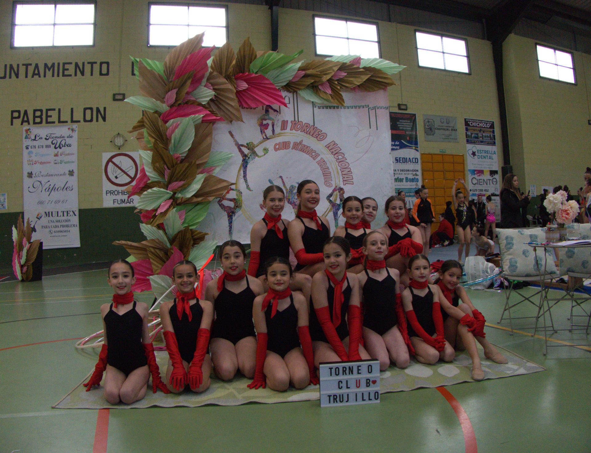 El Club Rítmica Trujillo celebra su II torneo nacional