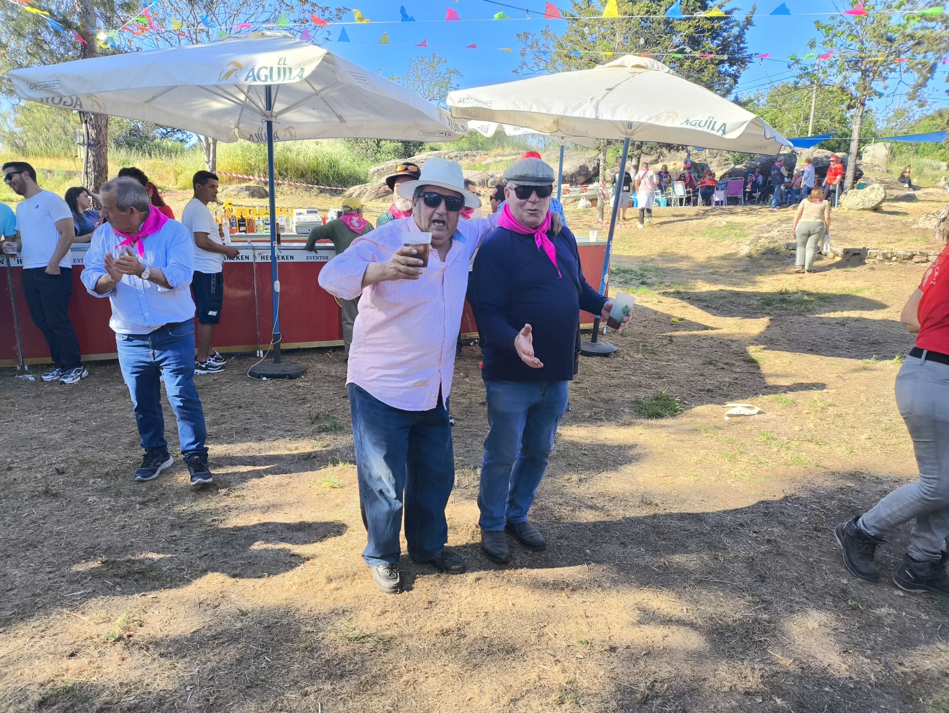 Dos romerías con un buen ambiente