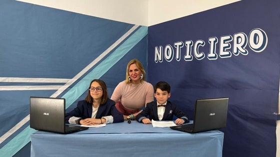 Elena Manzano en 'El Noticiero' del Sagrado Corazón de Jesús