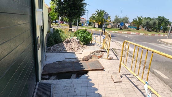 El problema de la avenida de Monfragüe, en vías de solución