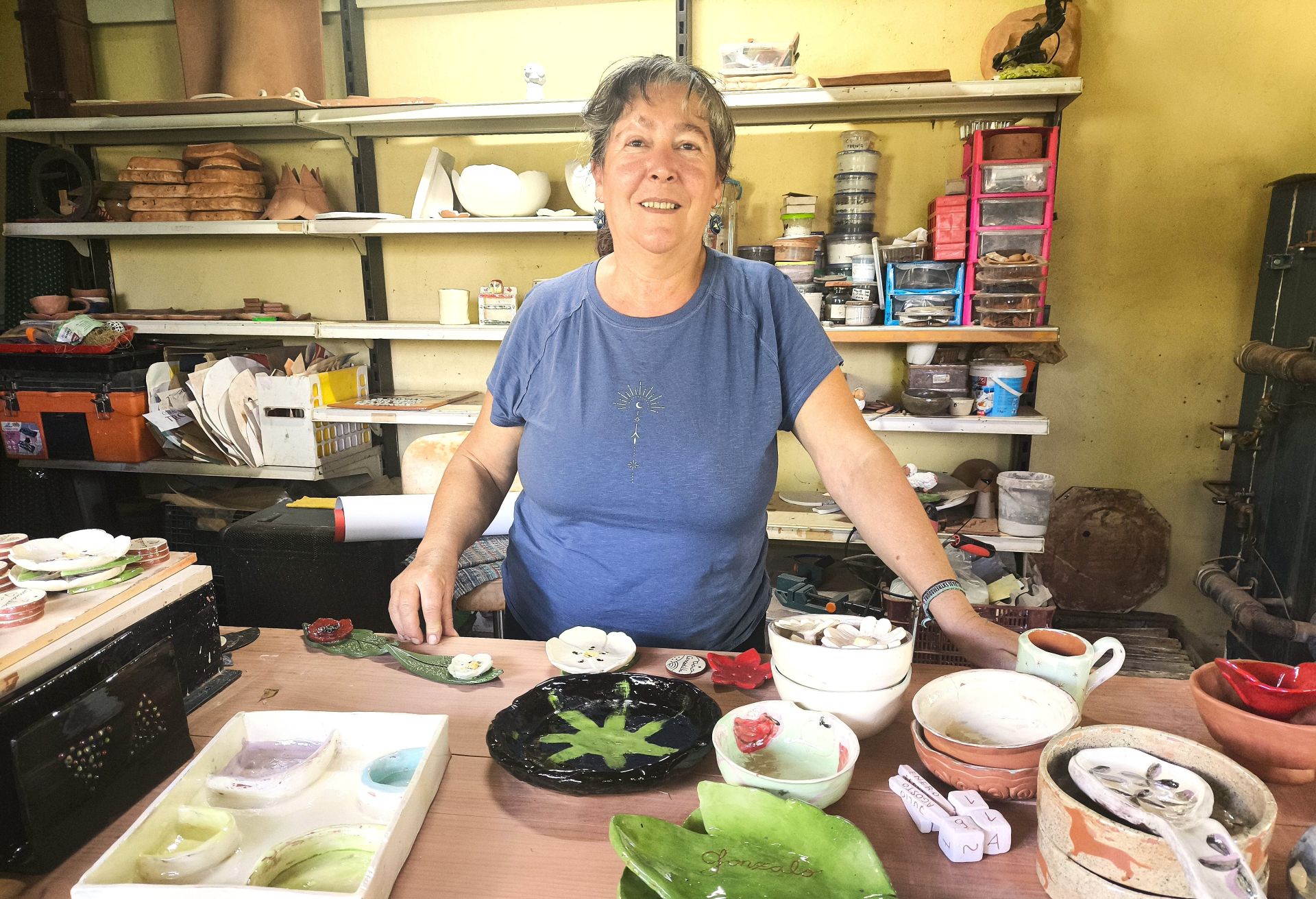 Belén de Miguel, artesana ceramista de Trujillo