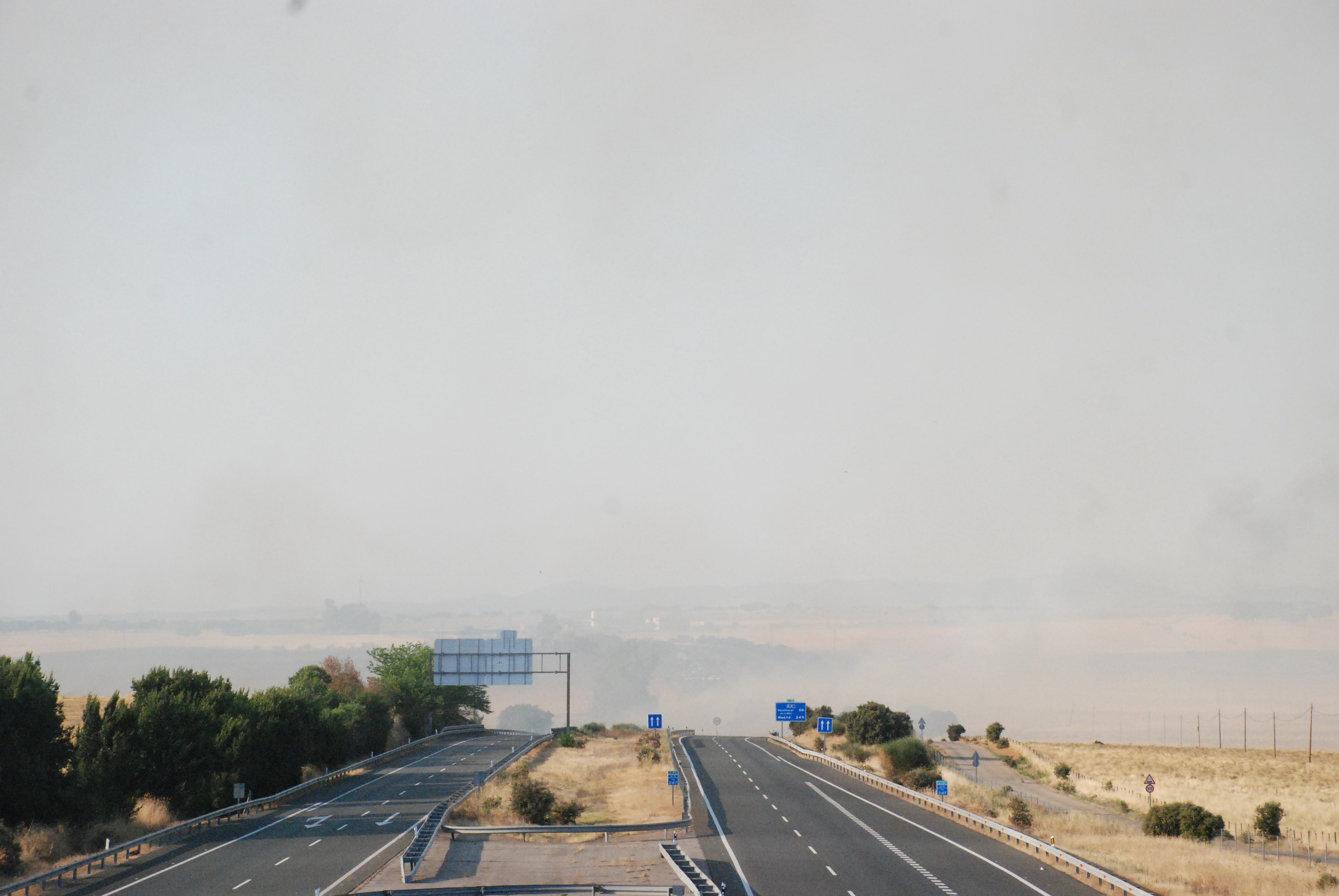 El incendio de este miércoles mantuvo en vilo a muchos vecinos