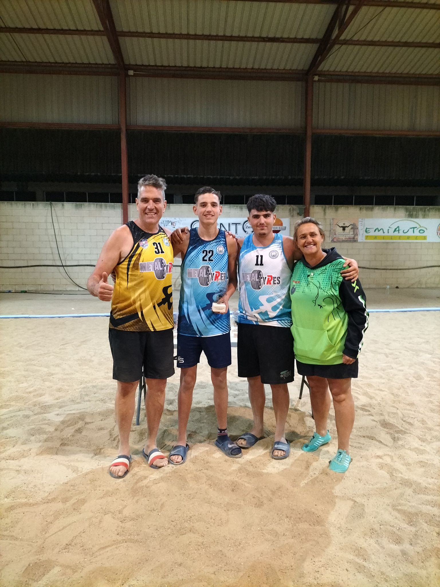 Gran participación en el V Torneo Balonmano Playa Ciudad de Trujillo