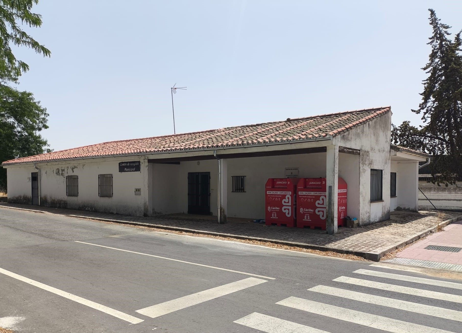 El centro de traseúntes.