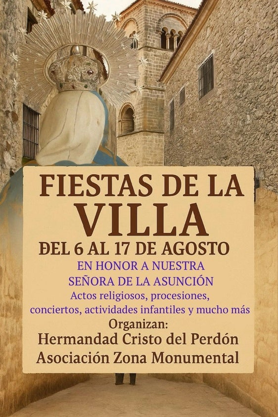 Actos religiosos, música y actividades infantiles, en las fiestas de La Villa