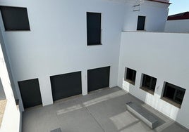 Una zona de la residenica de mayores.