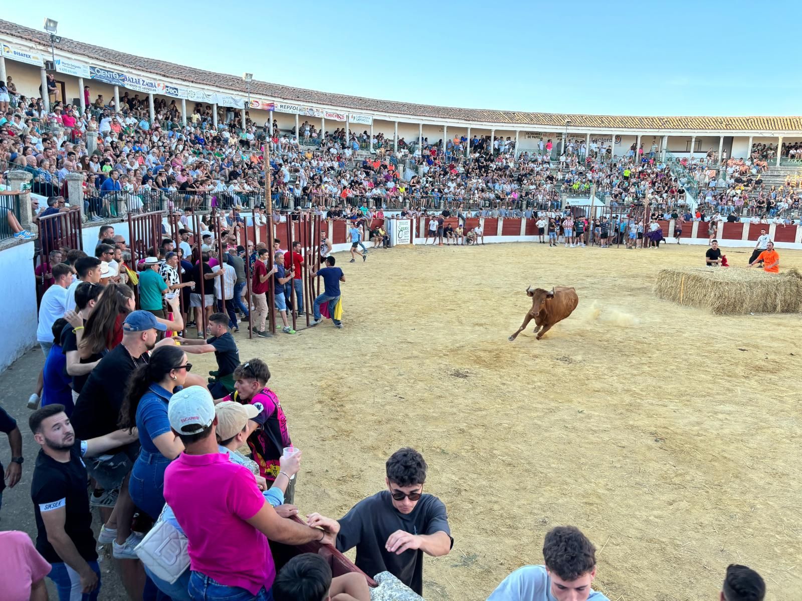 Uno de los festejos taurinos de una edición pasada