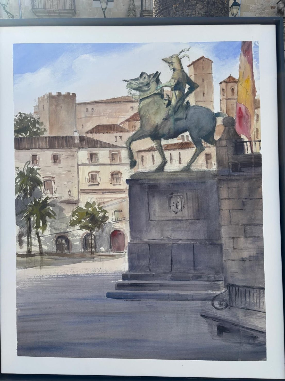 El patrimonio plasmado en obras de arte