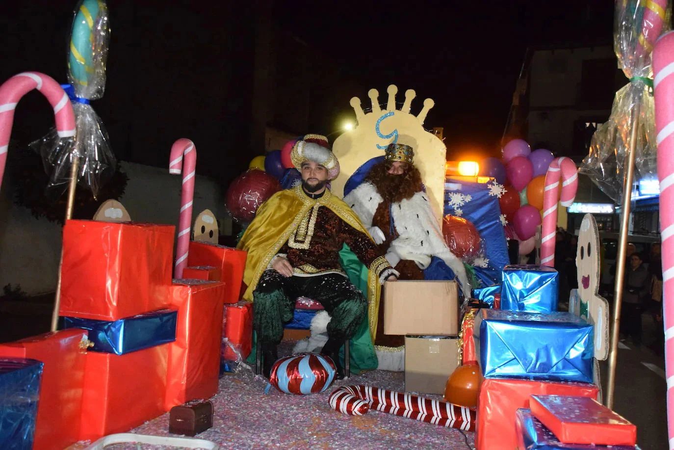 Una de las carrozas de una edición anterior.