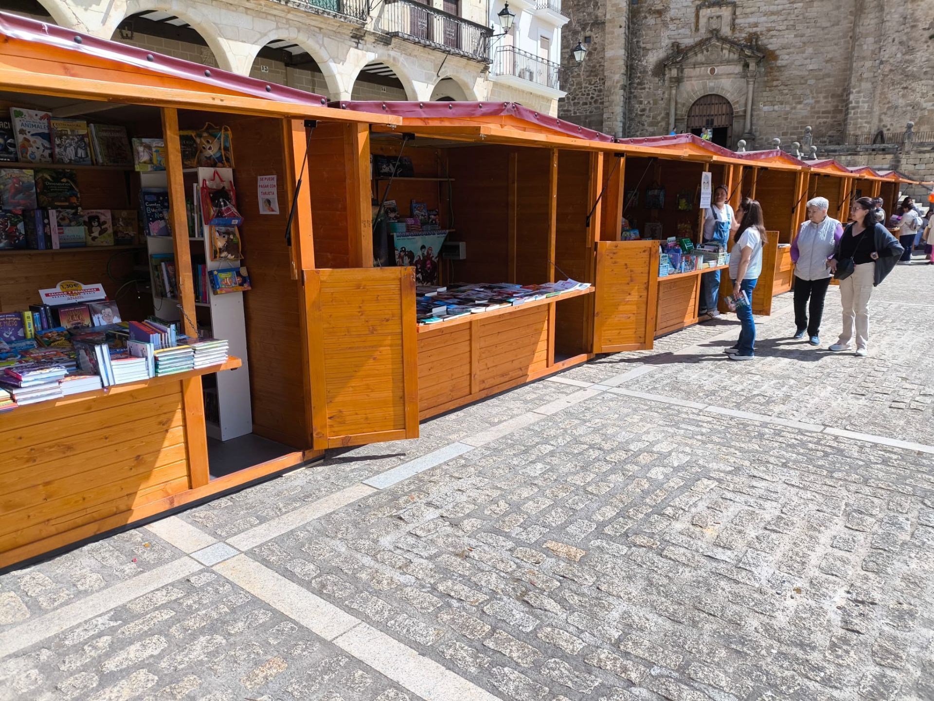 Actividad de la Feria del Libro.