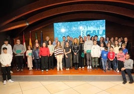 Premiados y políticos en la Gala del Deporte de 2024