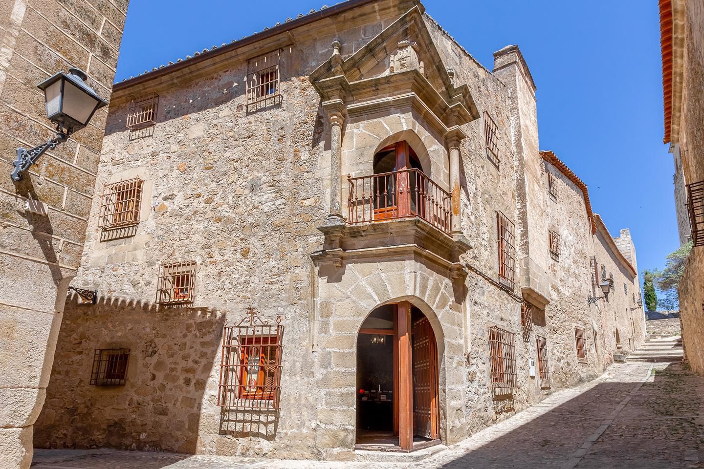 El paalcio de Chaves Calderón, en plena parte antigua