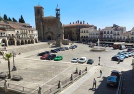 La plaza Mayor trujillana.
