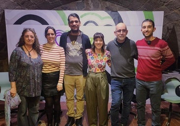 Representantes de la coalición Unidas por Extremadura