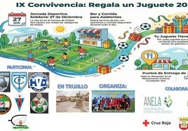 La jornada solidaria 'Regala un juguete' tendrá lugar el 27 de diciembre
