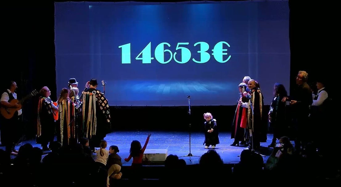 El arte de la gala solidaria del Mochuelo