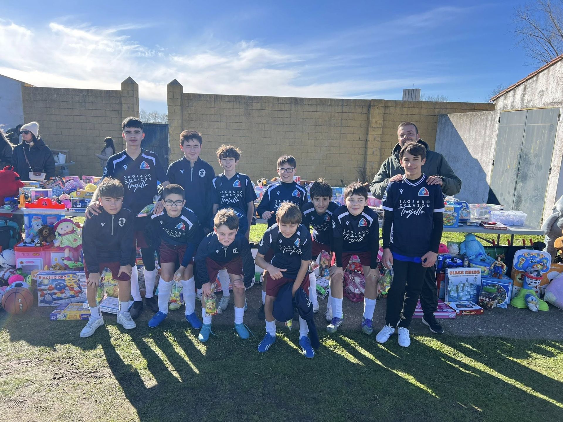 Una convivencia solidaria con unos 250 jugadores