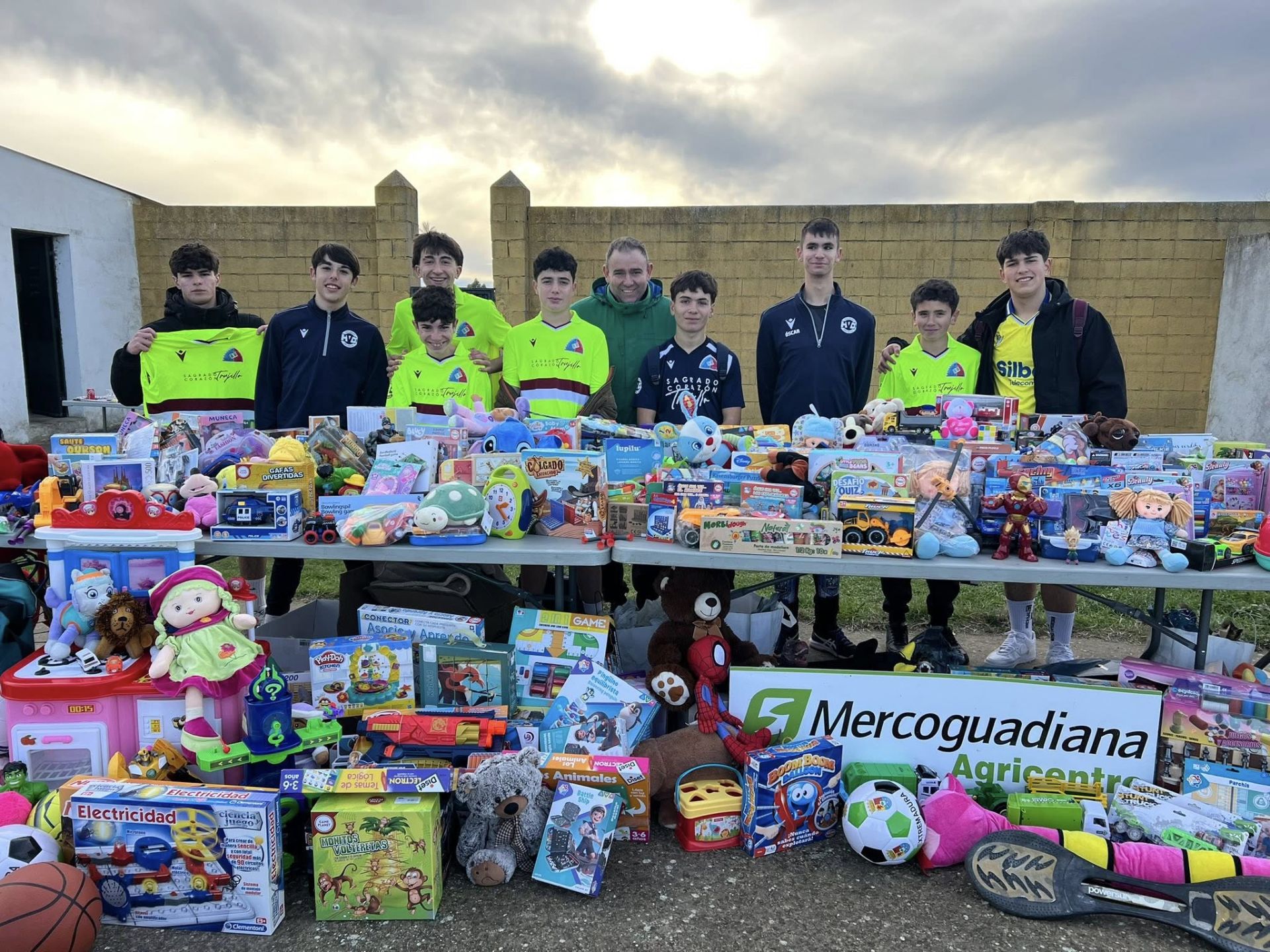 Una convivencia solidaria con unos 250 jugadores