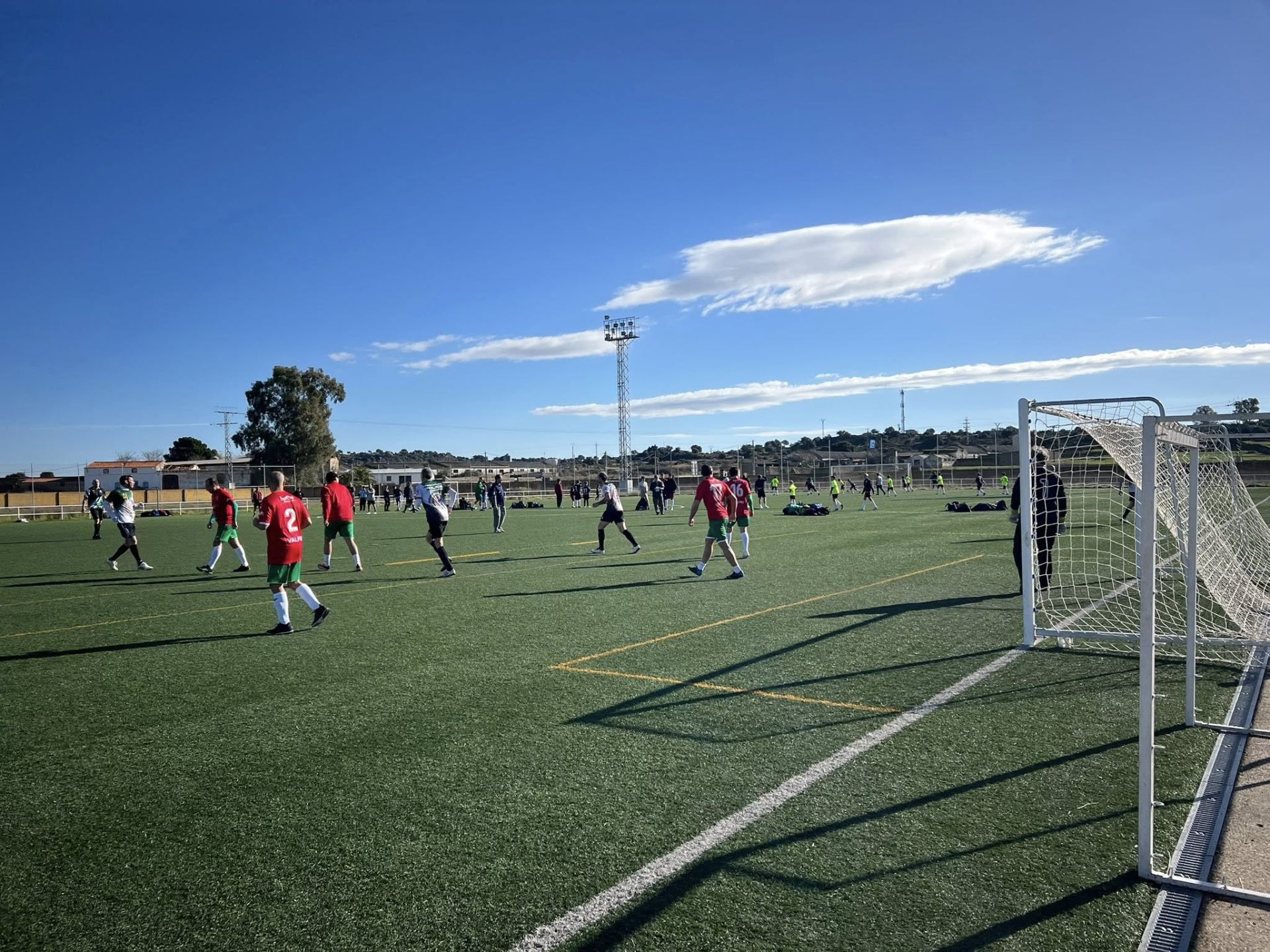 Una convivencia solidaria con unos 250 jugadores