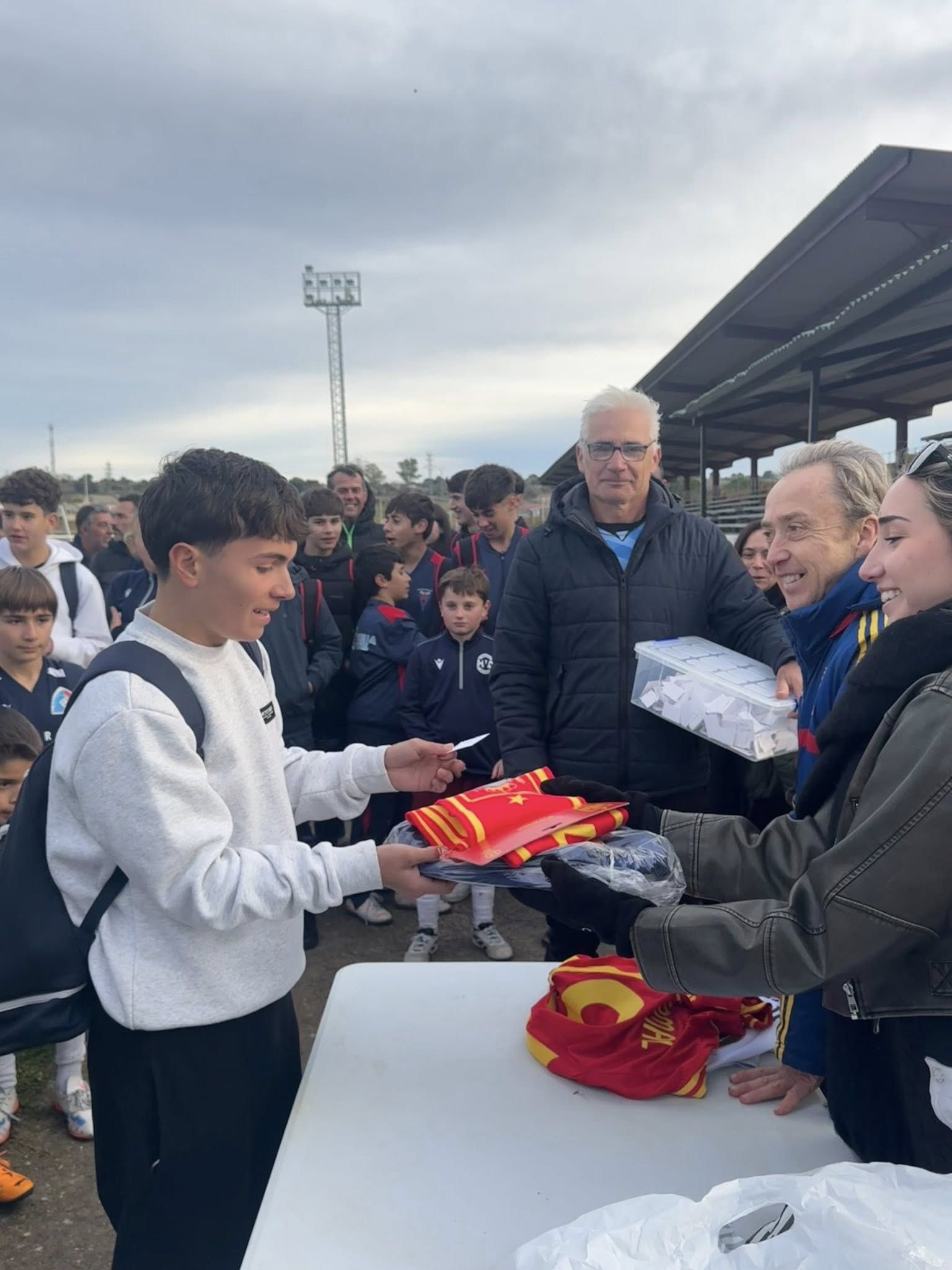 Una convivencia solidaria con unos 250 jugadores