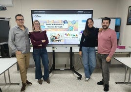 Representantes del CPR de Trujillo, entidad organizadora.