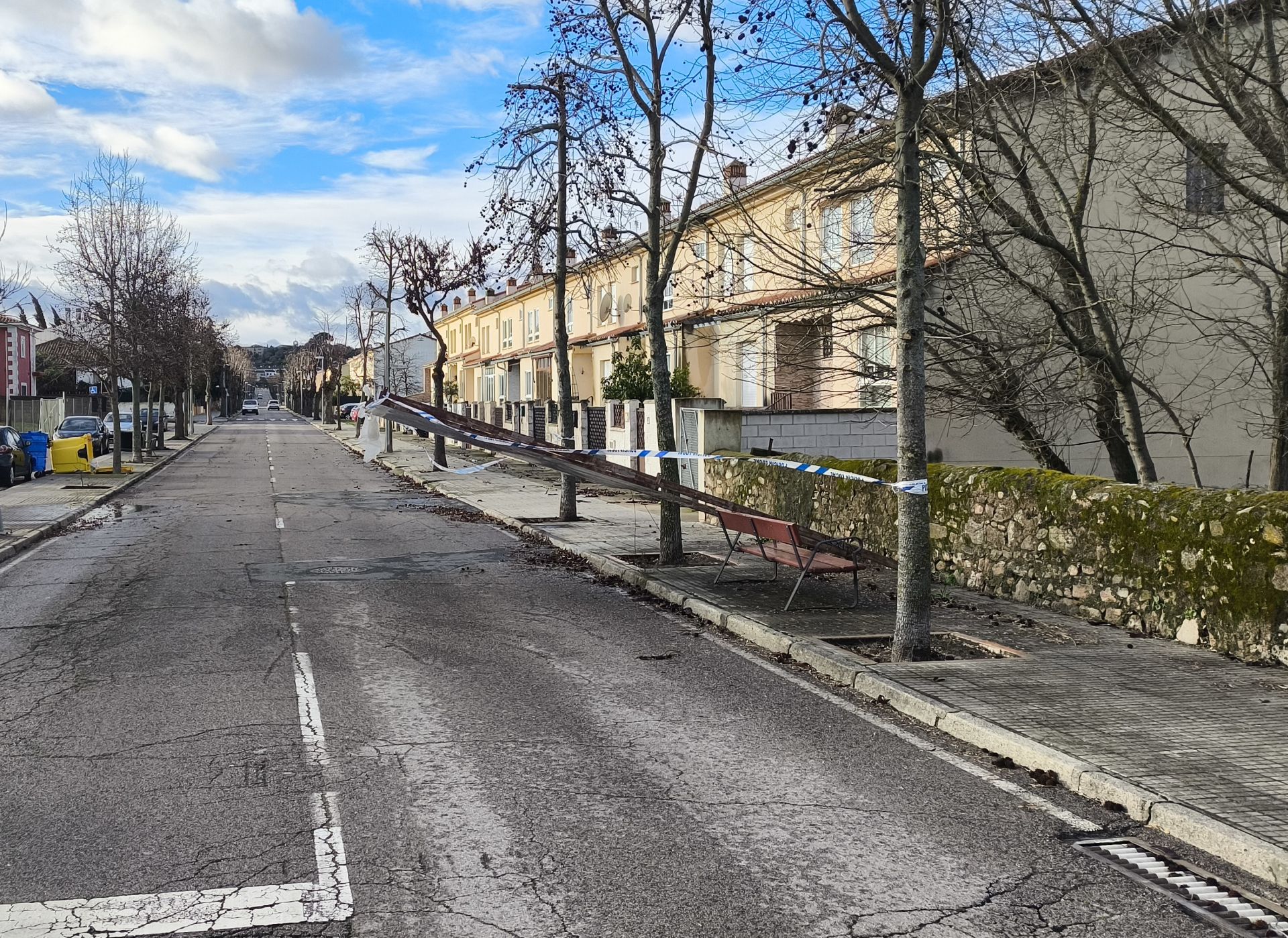 El temporal provoca diferentes incidencias