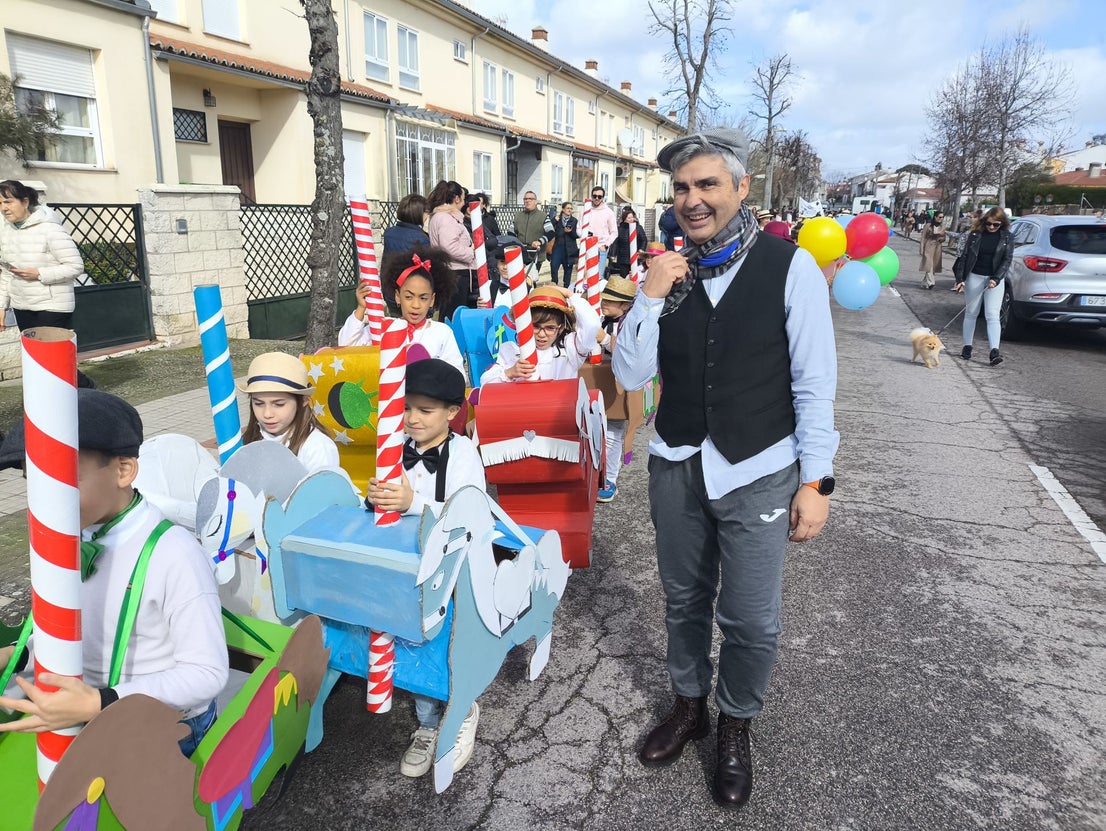 Mary Poppins en el desfile de Carnaval de Las Américas