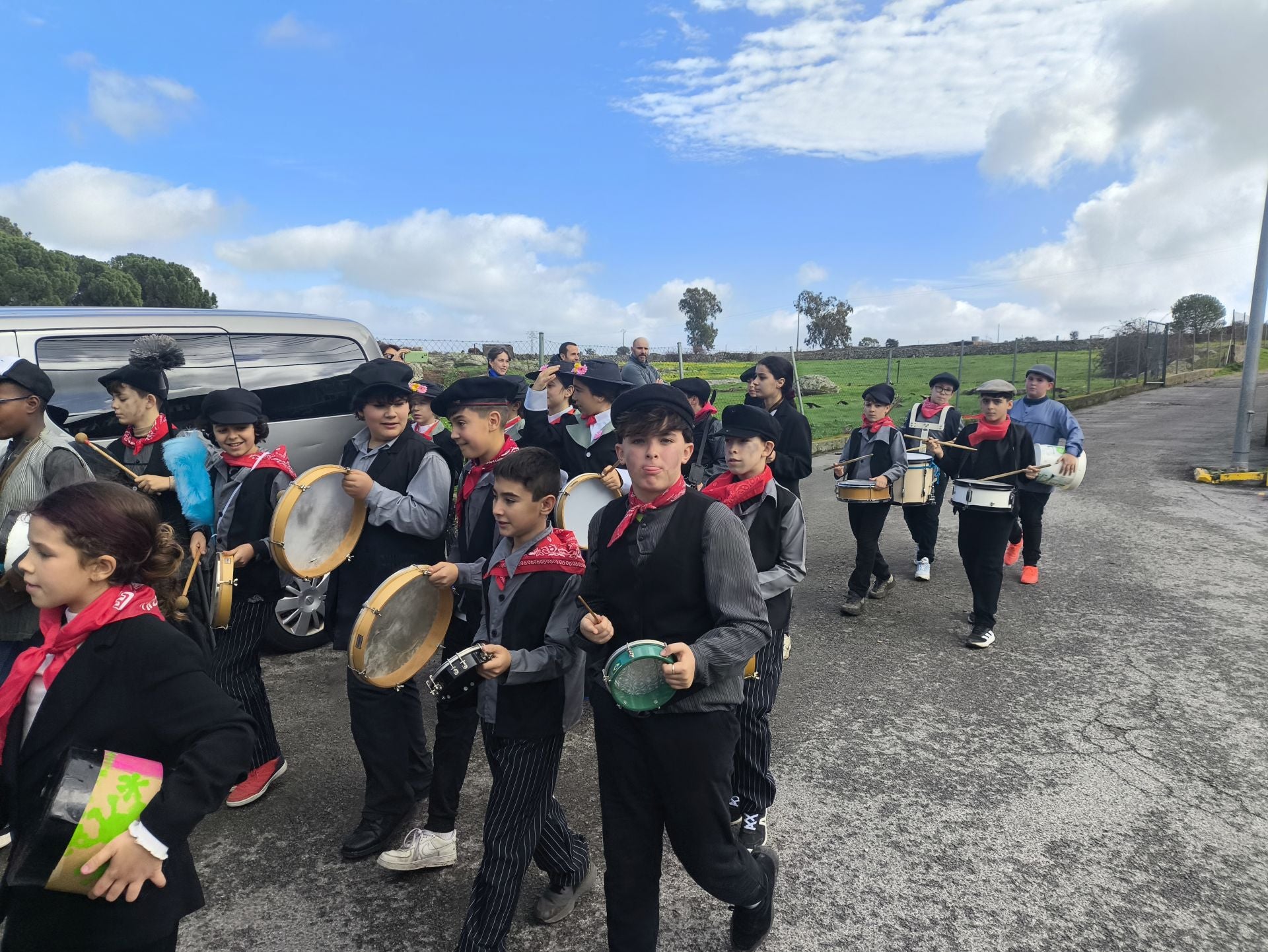 Mary Poppins en el desfile de Carnaval de Las Américas