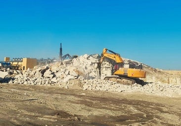 Las obras de Diamond Foundry en el polígono industrial Arroyo Caballo.