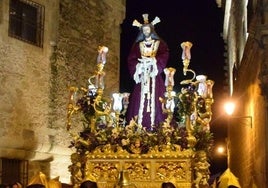 El Cristo Cautivo, en procesión