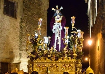 El Cristo Cautivo, en procesión
