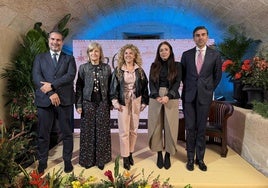 Autoridades en la inauguración de esta jornada.