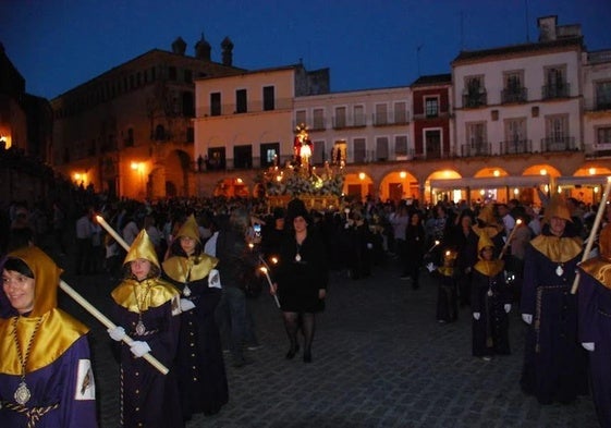 El Cristo Cautivo saldrá hoy en procesión.