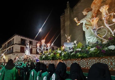 Encuentro de las dos imágenes.