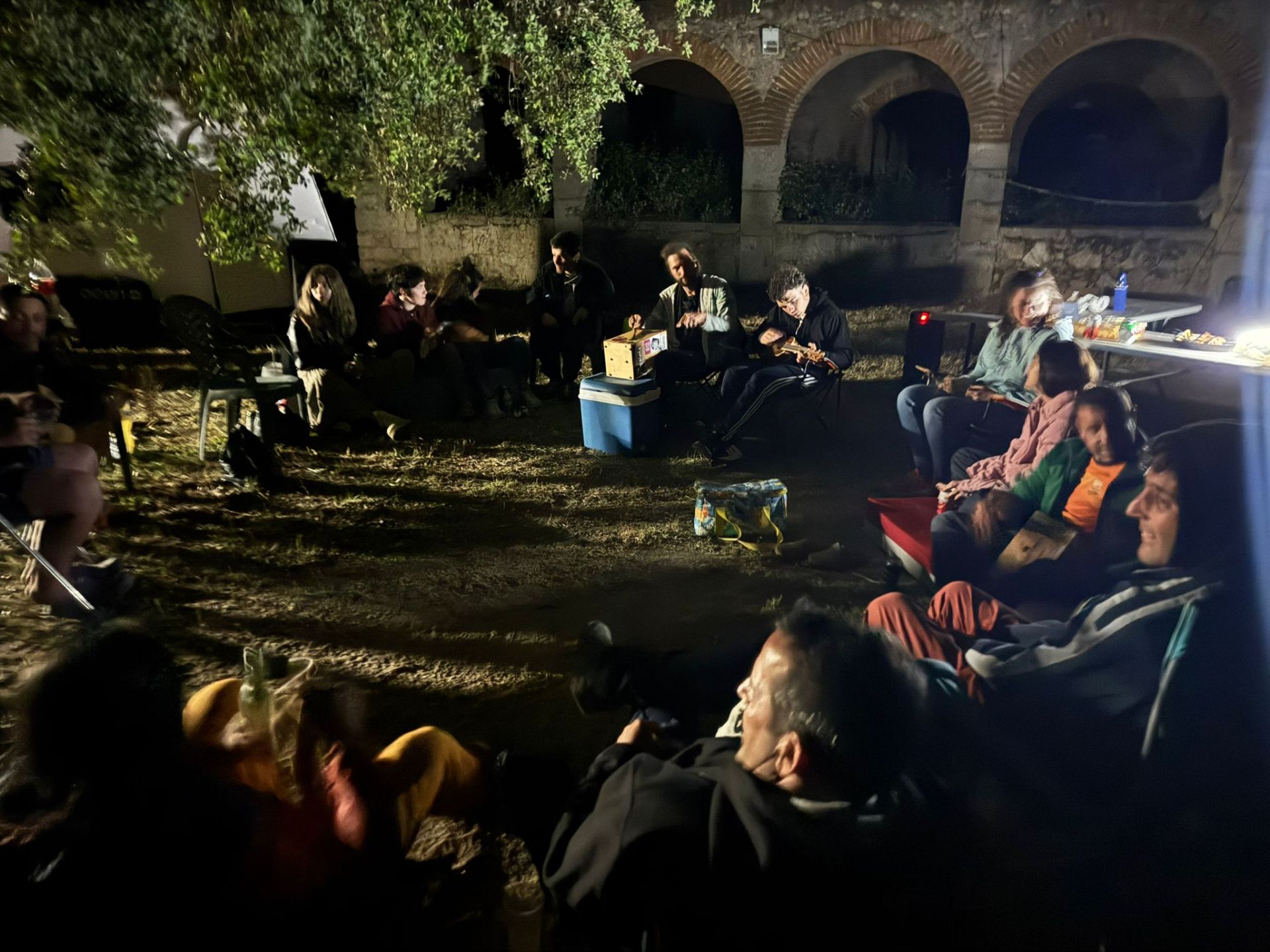 Gran convivencia del club de escalada El Berrocal