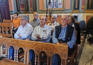 Directivos de la asociación de mayores de Huertas de ánimas