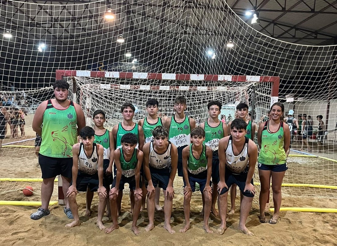 El torneo del balonmano playa: con una gran participación