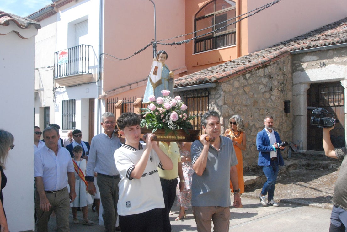 Belén celebró la procesión con la Patrona