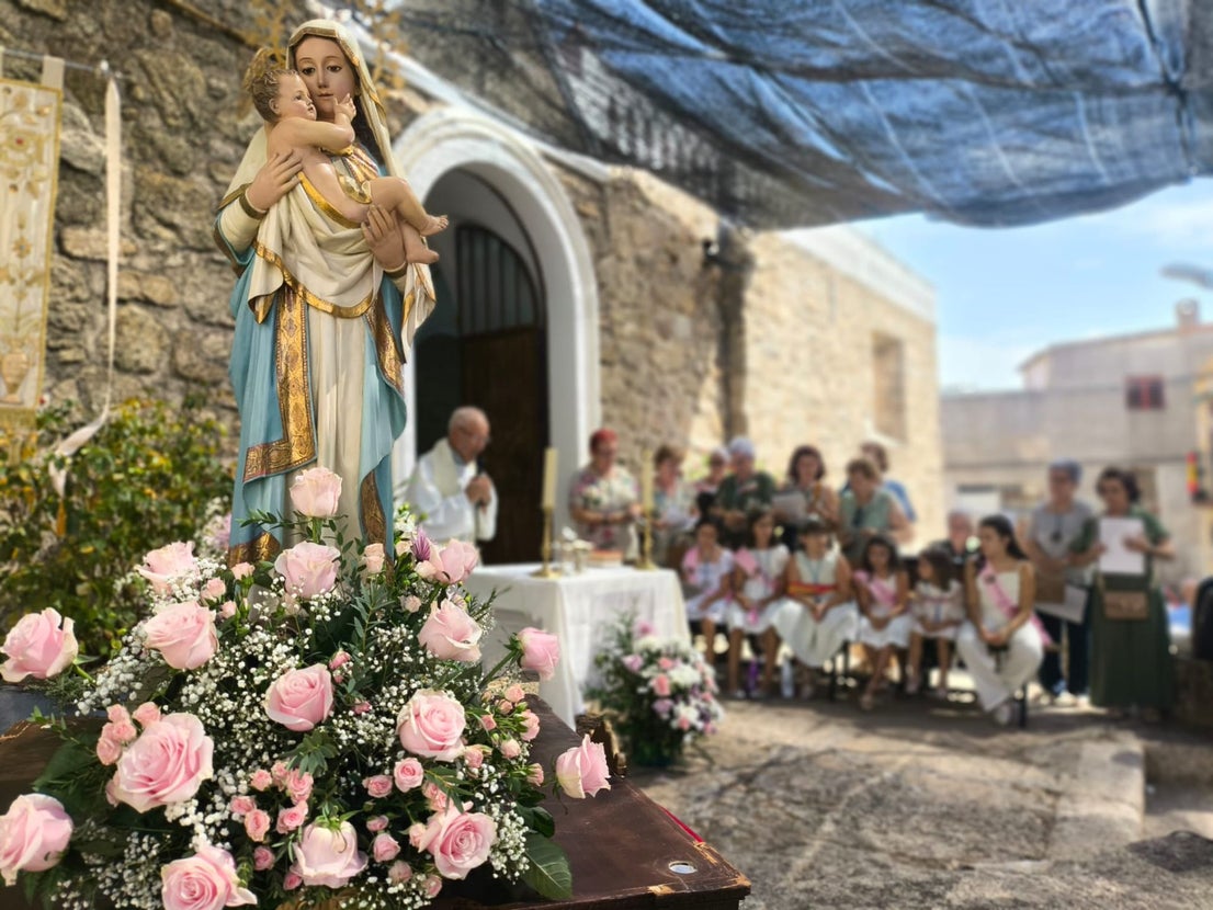 Belén celebró la procesión con la Patrona
