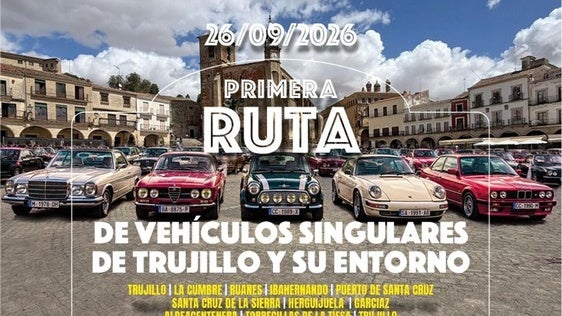 Asemtru pondrá en marcha una ruta de vehículos singulares el 26 de septiembre